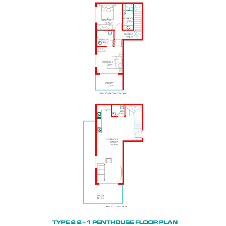 Luxury and Exclusive Concept in Family Apartments in Oba, Alanya - 81172