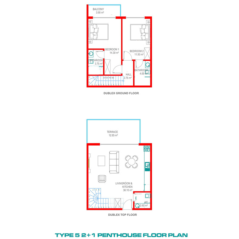 Luxury and Exclusive Concept in Family Apartments in Oba, Alanya - 81175