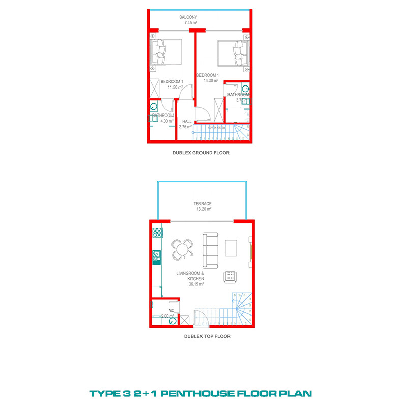 Luxury and Exclusive Concept in Family Apartments in Oba, Alanya - 81176