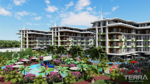 Luxury and Exclusive Concept in Family Apartments in Oba, Alanya