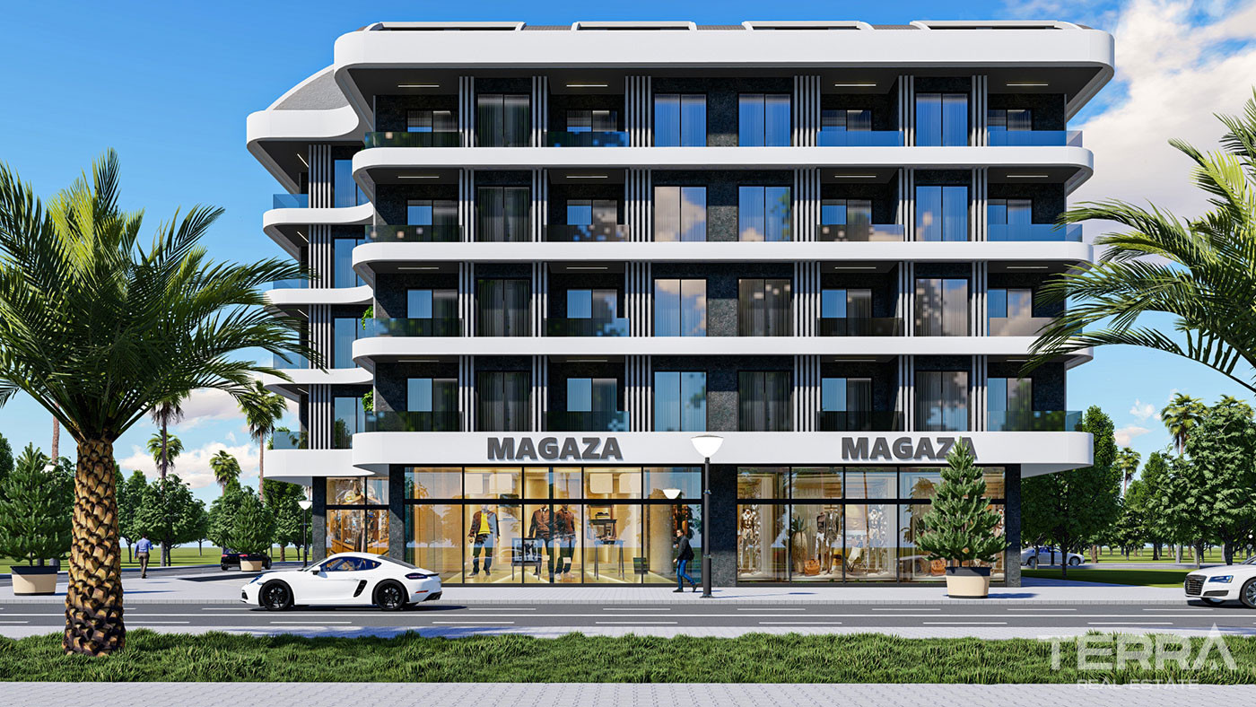 Low Rise Complex of Luxury Flats Near the Daily Amenities in Gazipaşa - 81189