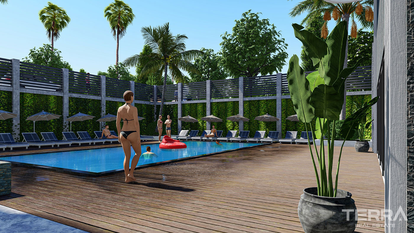 Low Rise Complex of Luxury Flats Near the Daily Amenities in Gazipaşa - 81195