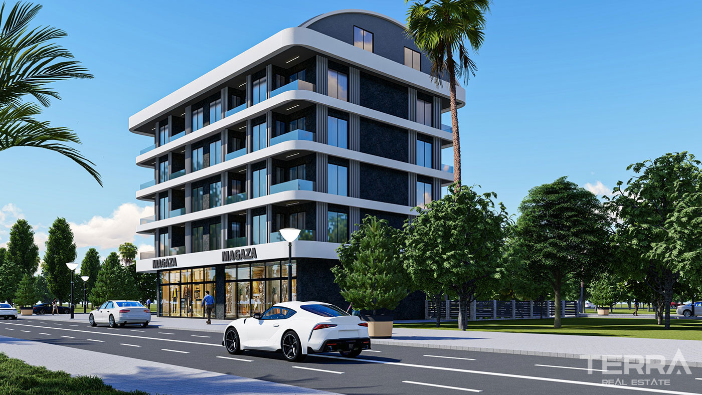 Low Rise Complex of Luxury Flats Near the Daily Amenities in Gazipaşa - 81199
