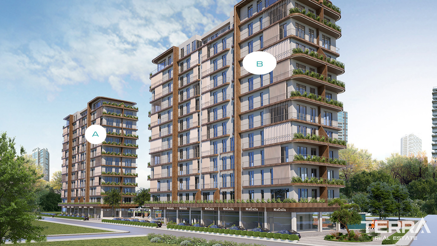 Citizenship Approved Flats with Family Concept in İstanbul - 81234