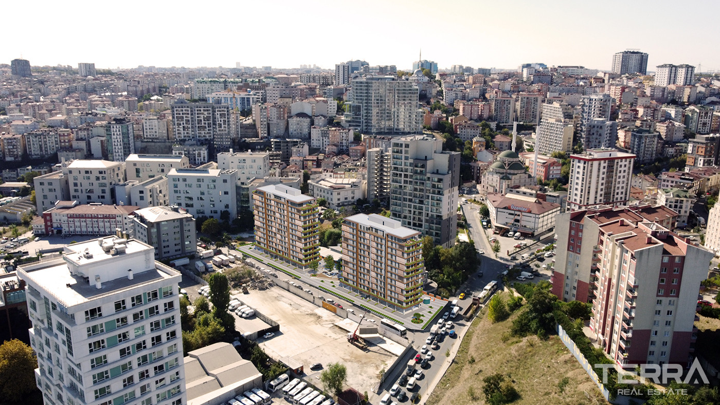 Citizenship Approved Flats with Family Concept in İstanbul - 81200