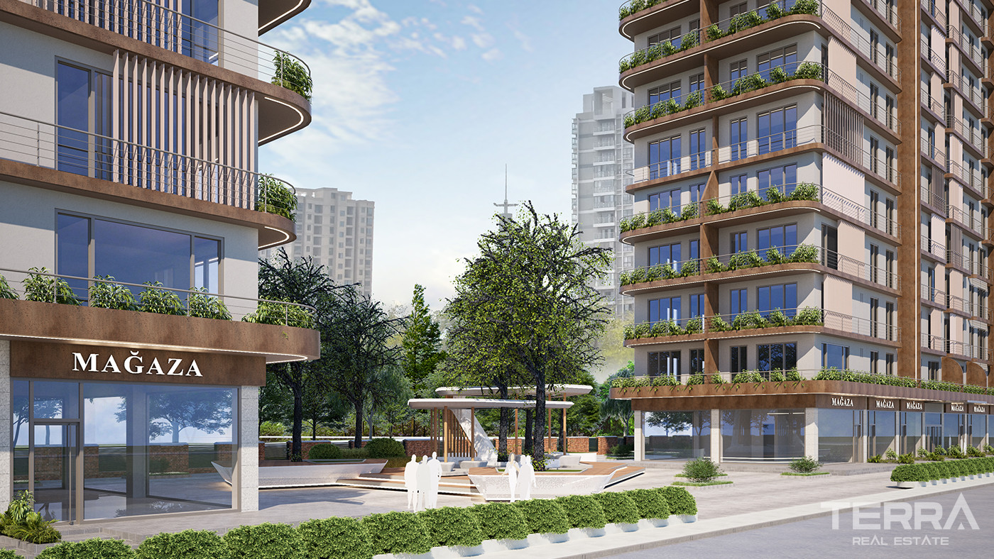 Citizenship Approved Flats with Family Concept in İstanbul - 81204