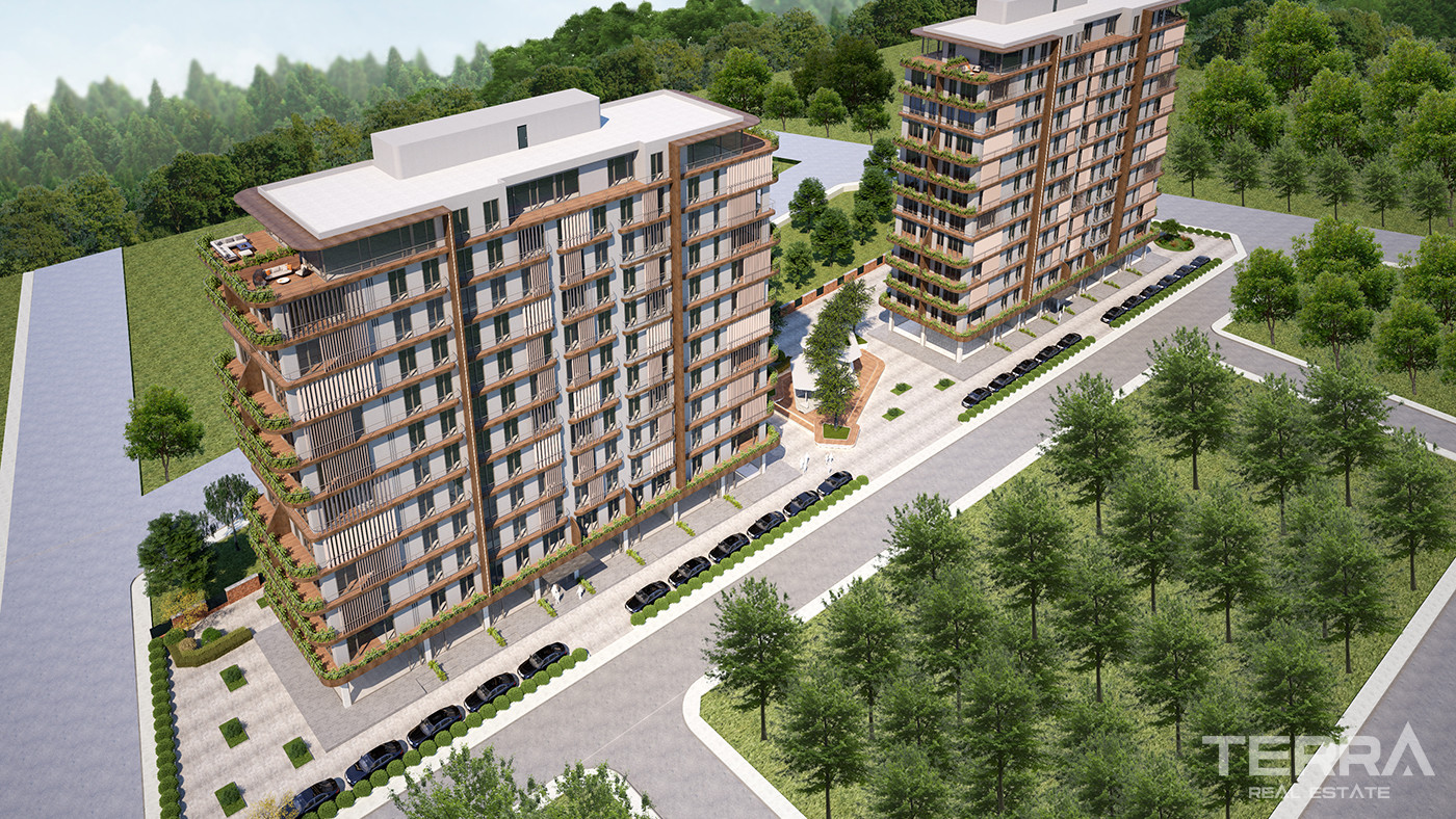 Citizenship Approved Flats with Family Concept in İstanbul - 81205