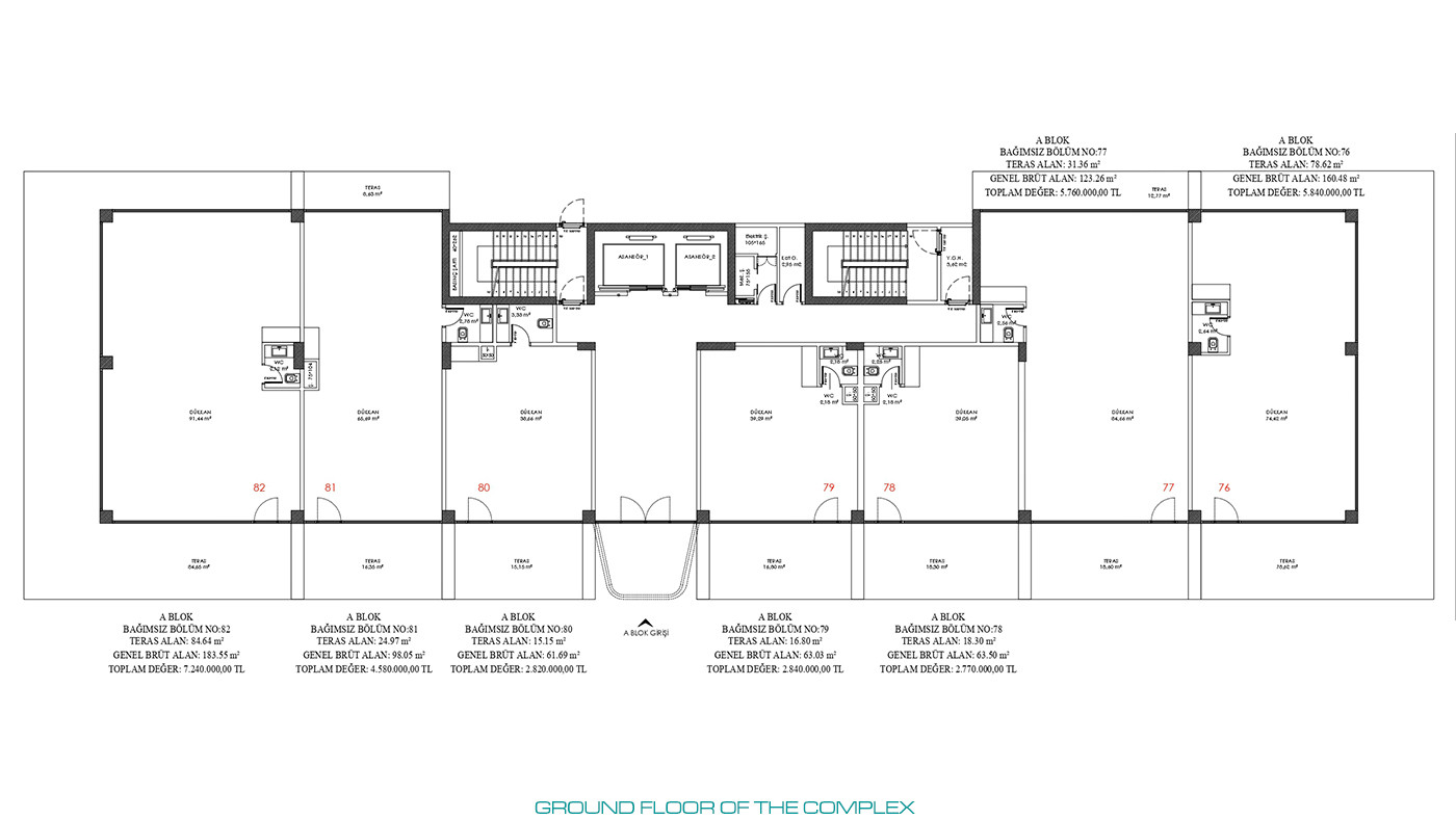 Citizenship Approved Flats with Family Concept in İstanbul - 81213