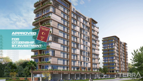 Citizenship Approved Flats with Family Concept in İstanbul