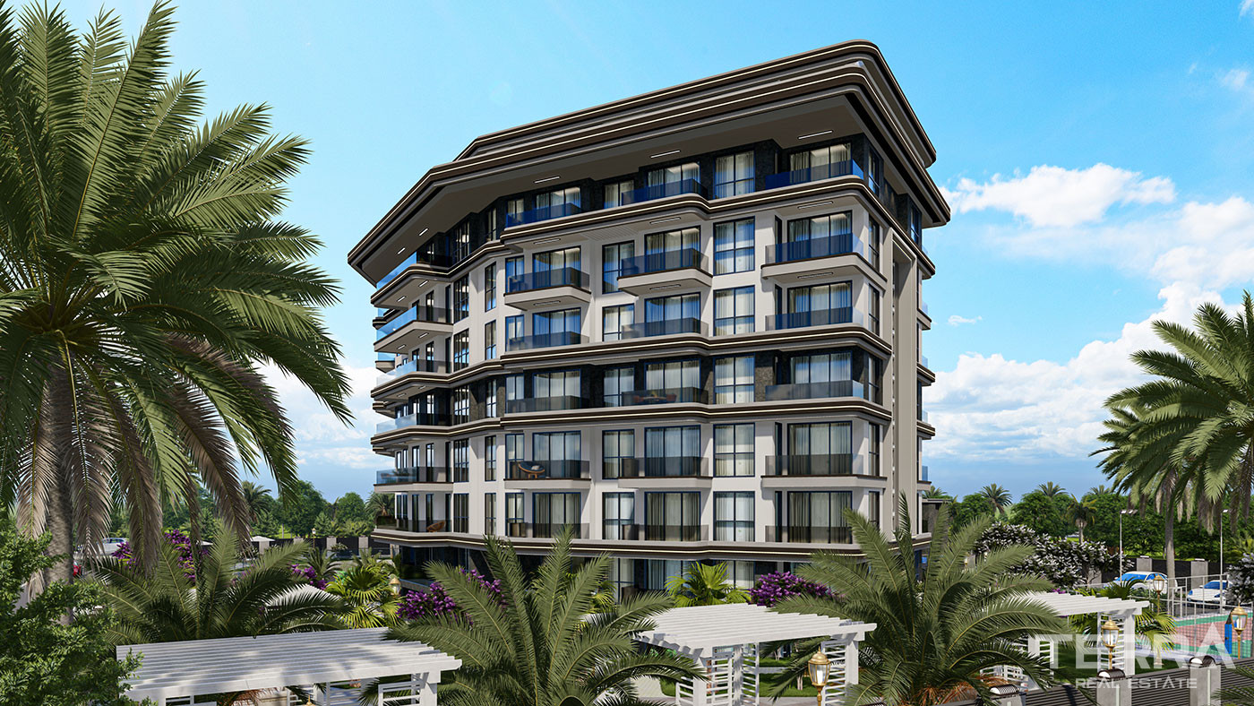 Luxurious Apartments with Great Social Facilities in Gazipaşa - 81216