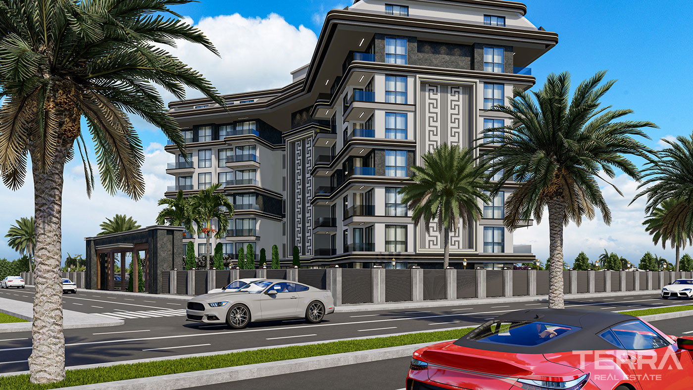 Luxurious Apartments with Great Social Facilities in Gazipaşa - 81218