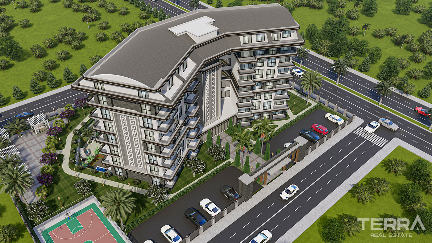 Luxurious Apartments with Great Social Facilities in Gazipaşa - 81222