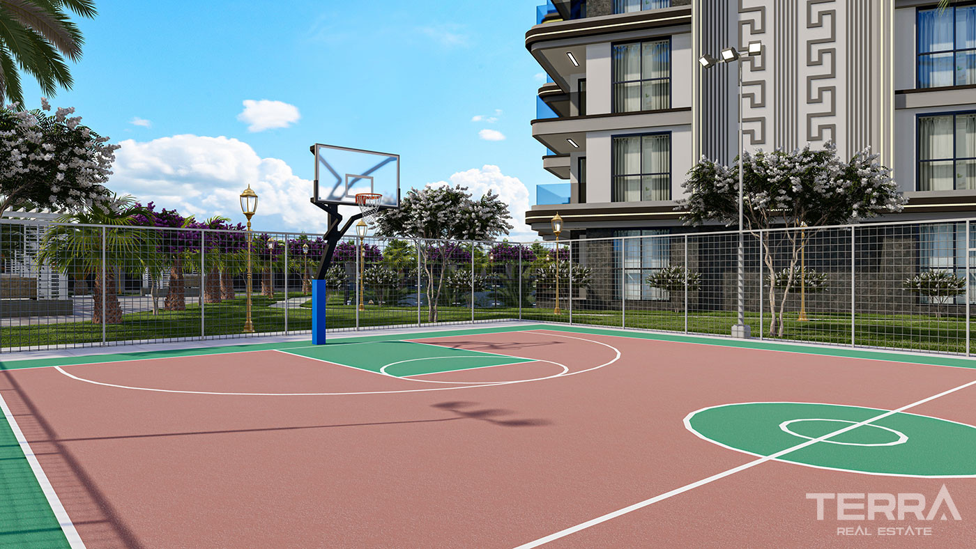 Luxurious Apartments with Great Social Facilities in Gazipaşa - 81229