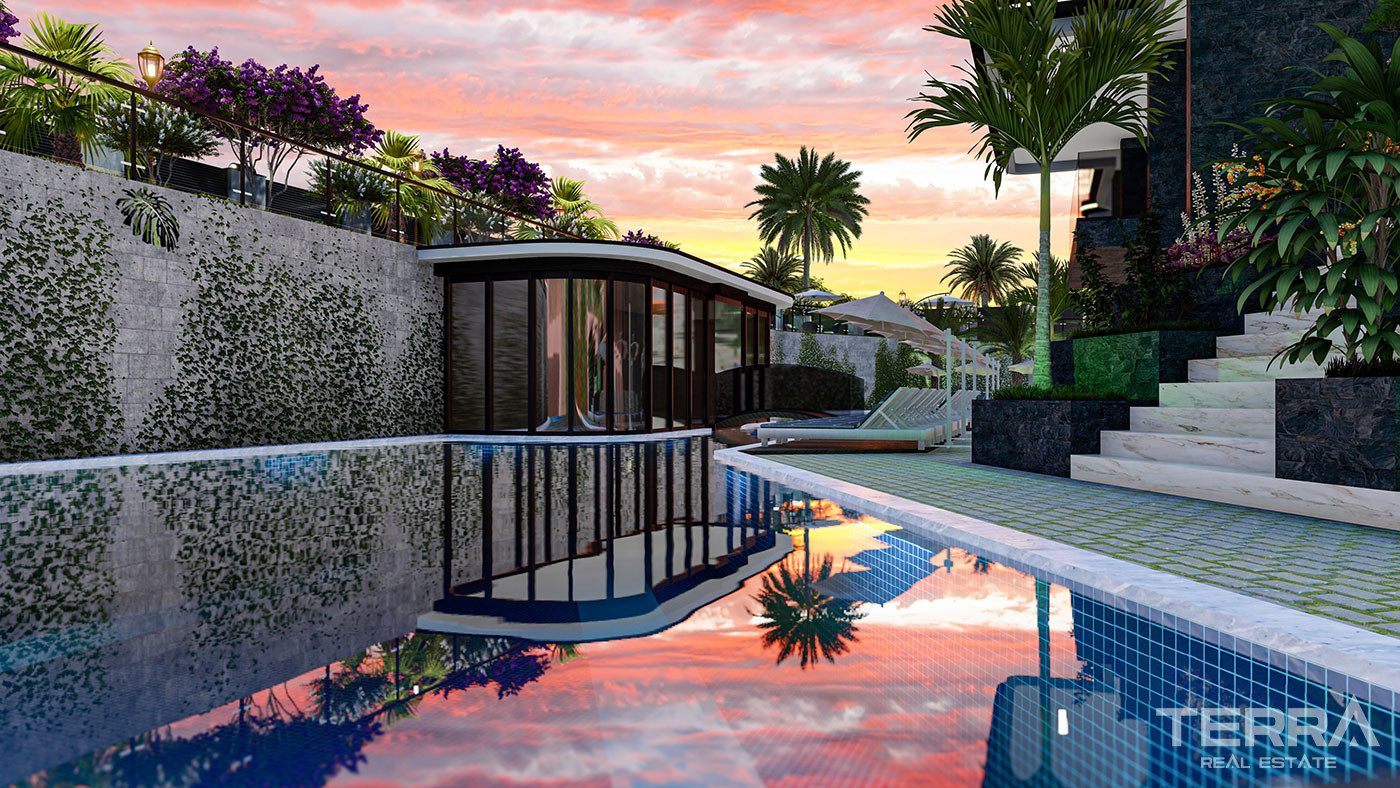 Luxurious Apartments with Great Social Facilities in Gazipaşa - 81230