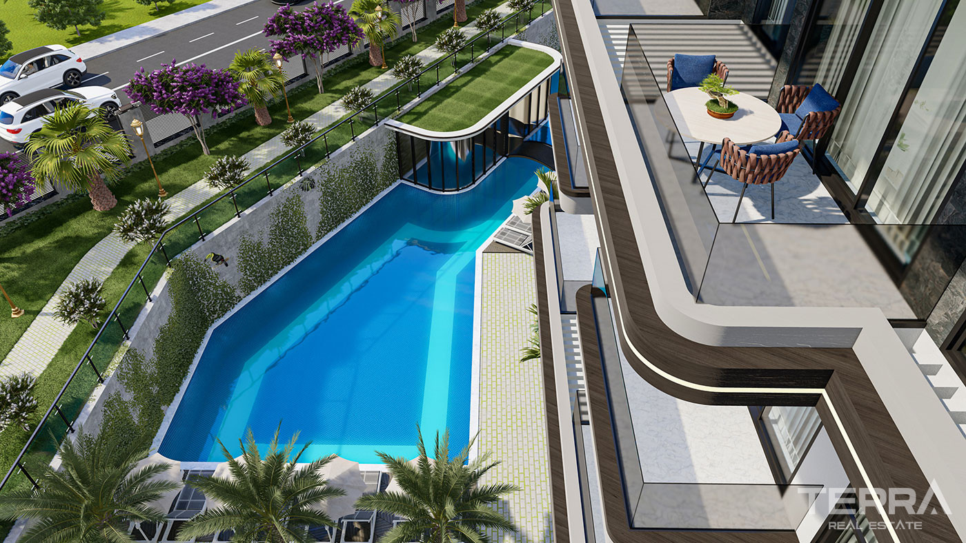 Luxurious Apartments with Great Social Facilities in Gazipaşa - 81231