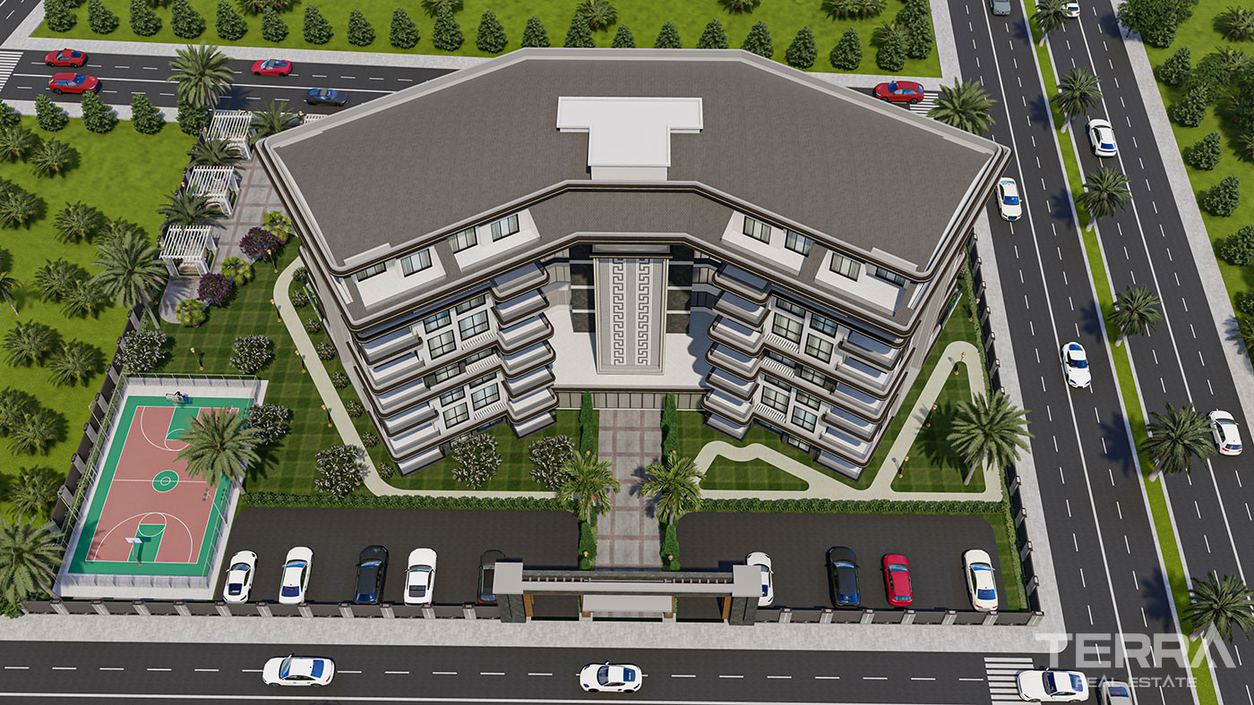 Luxurious Apartments with Great Social Facilities in Gazipaşa - 81232