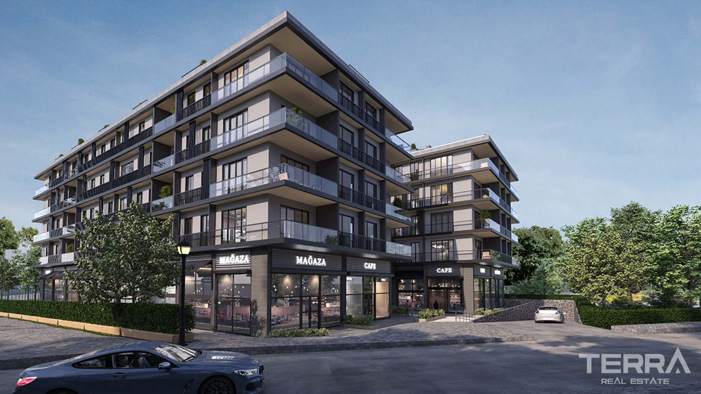 Apartamenty w Stambule w pobliżu udogodnień w dzielnicy Kağıthane - 81236