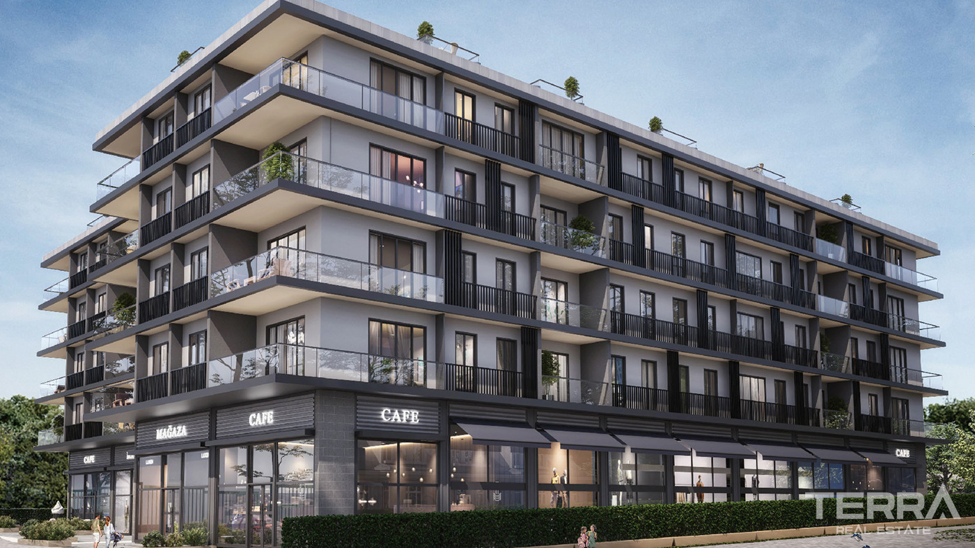 Apartamenty w Stambule w pobliżu udogodnień w dzielnicy Kağıthane - 81237