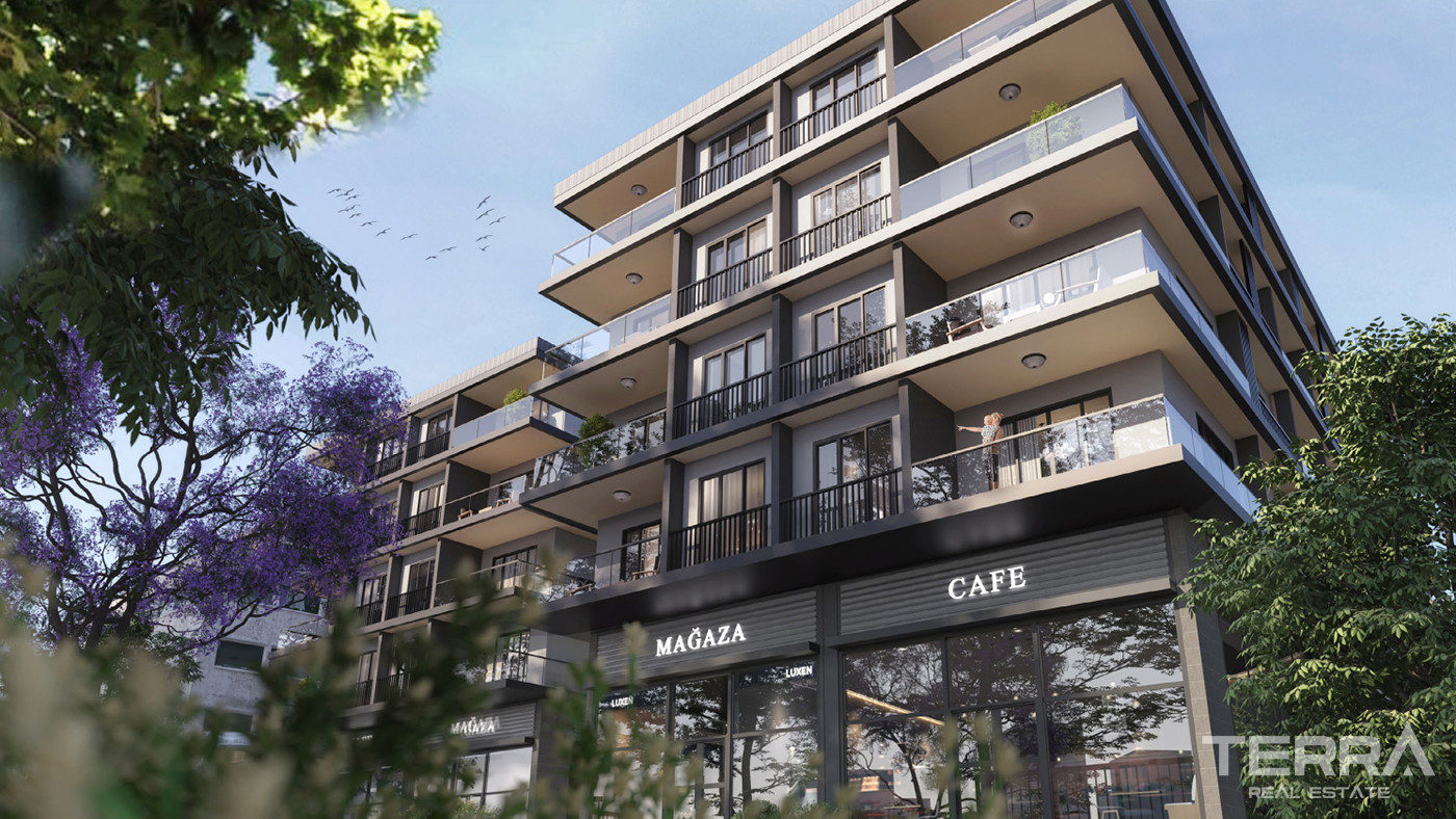 Apartamenty w Stambule w pobliżu udogodnień w dzielnicy Kağıthane - 81238
