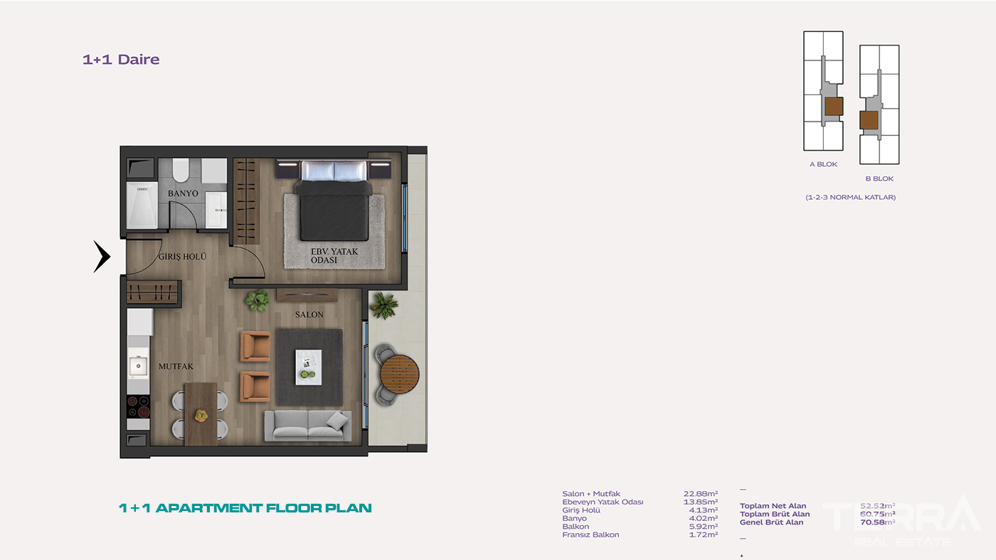 Apartamenty w Stambule w pobliżu udogodnień w dzielnicy Kağıthane - 82459