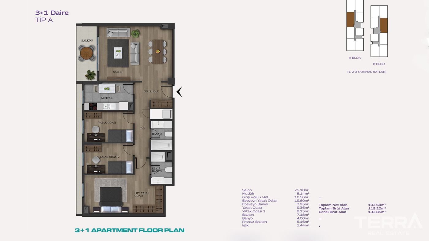 Apartamenty w Stambule w pobliżu udogodnień w dzielnicy Kağıthane - 82467