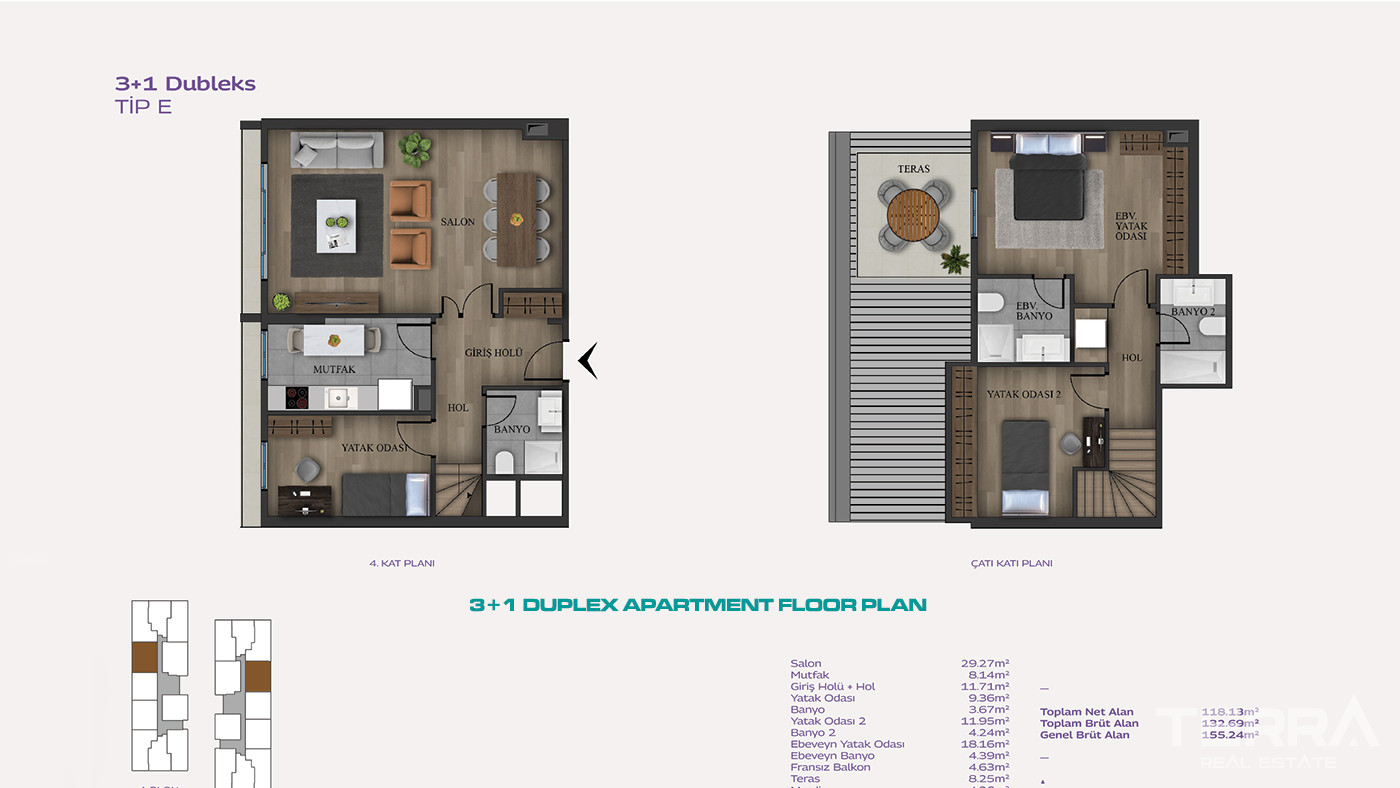 Apartamenty w Stambule w pobliżu udogodnień w dzielnicy Kağıthane - 82469