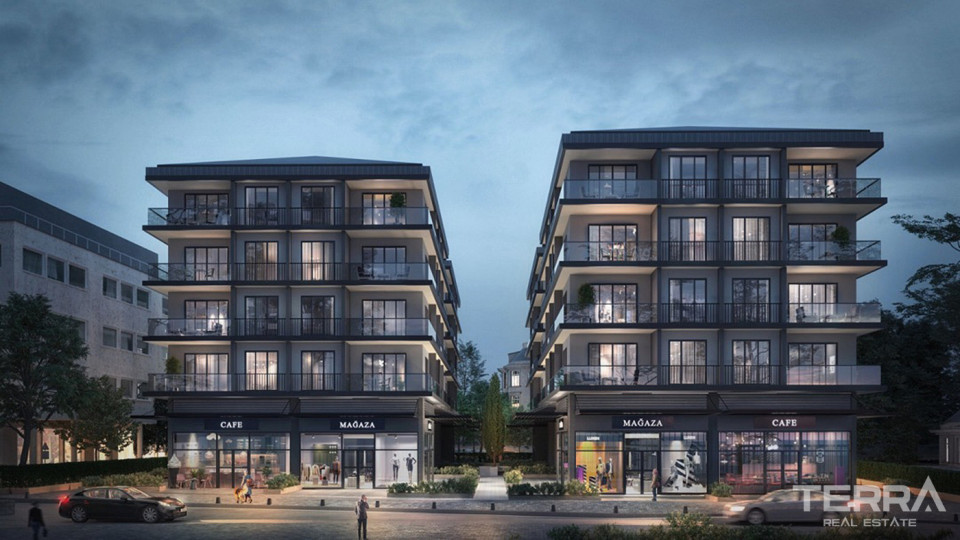 Luxe İstanbul Apartments Near Daily and Social Facilities in Kağıthane