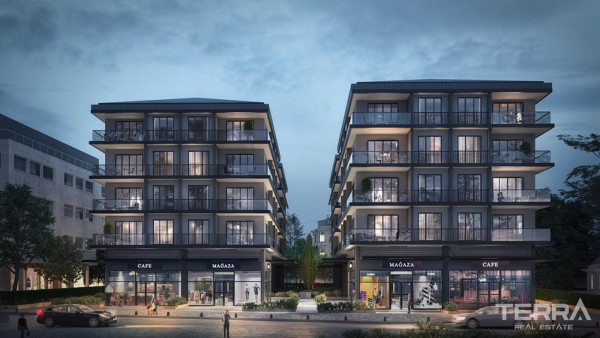 Luxe İstanbul Apartments Near Daily and Social Facilities in Kağıthane