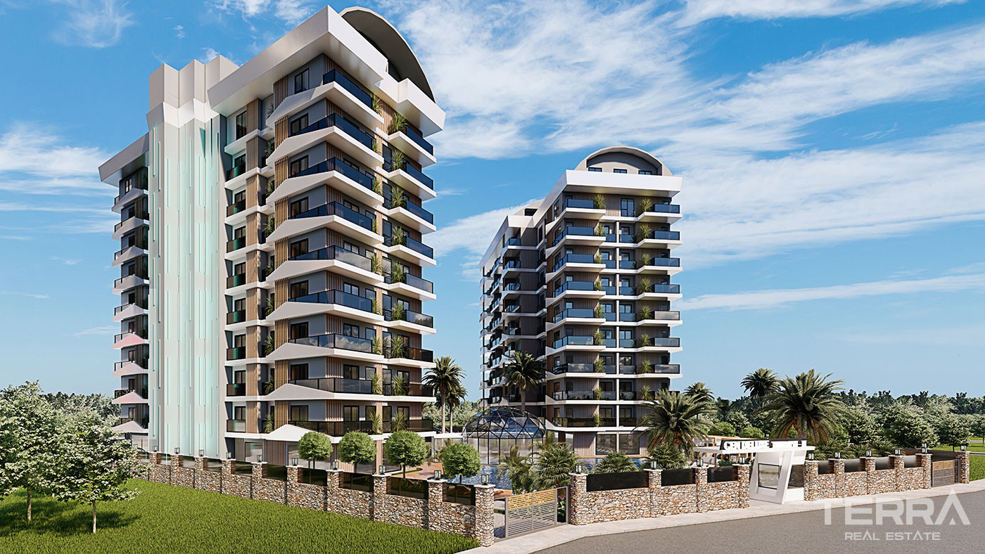 Luxury Living at Central Alanya Apartments with Screened Indoor Pool - 81255