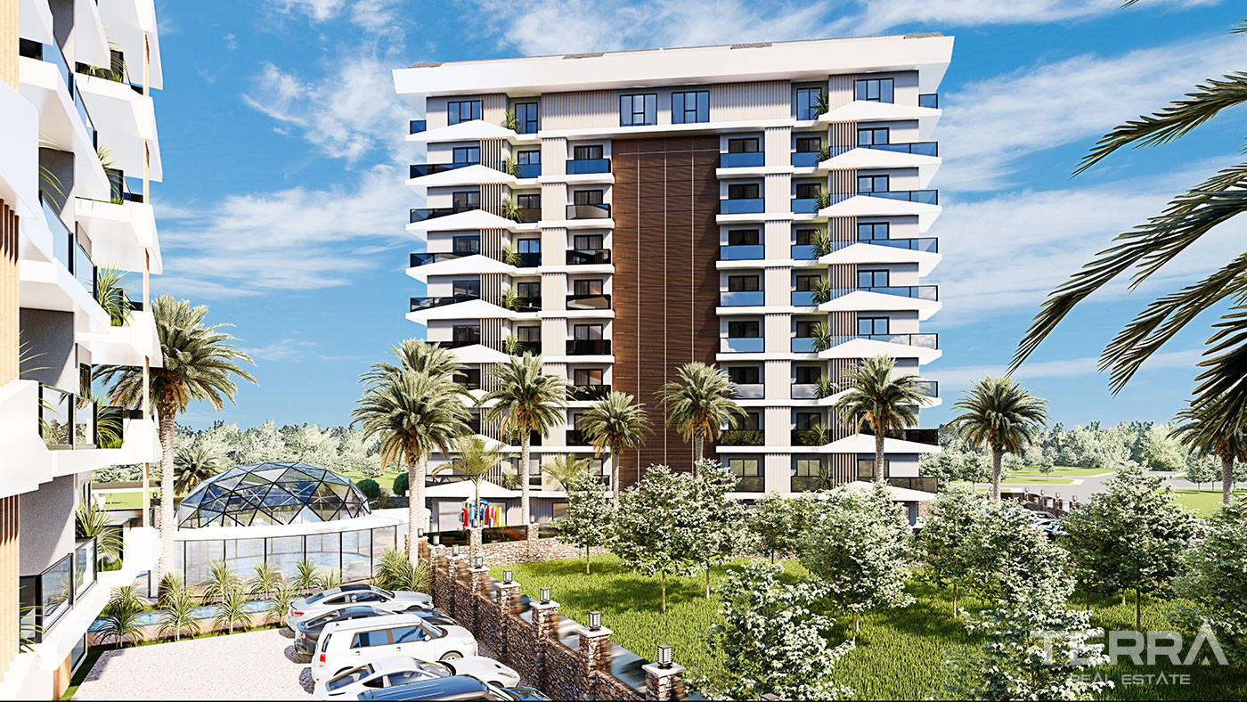Luxury Living at Central Alanya Apartments with Screened Indoor Pool - 81268