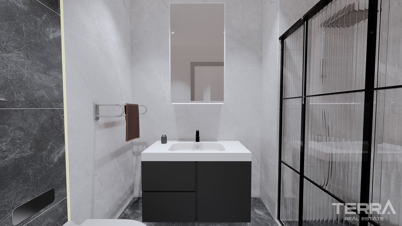 Luksusowe apartamenty Okurcalar w Alanyi ze wspaniałymi udogodnieniami - 81283