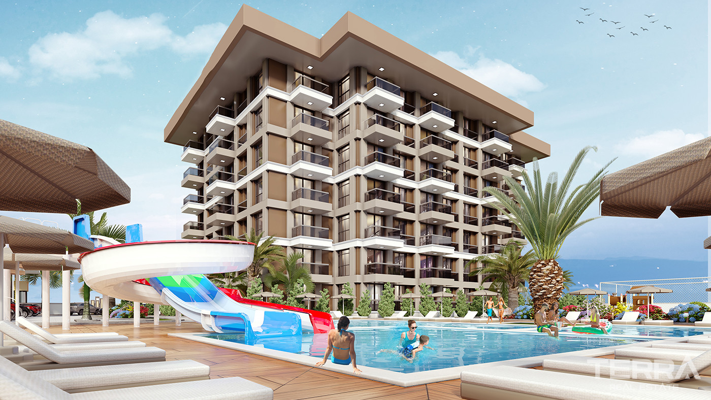 Apartments in a Luxurious Complex in a Prime Location of Gazipaşa - 81327