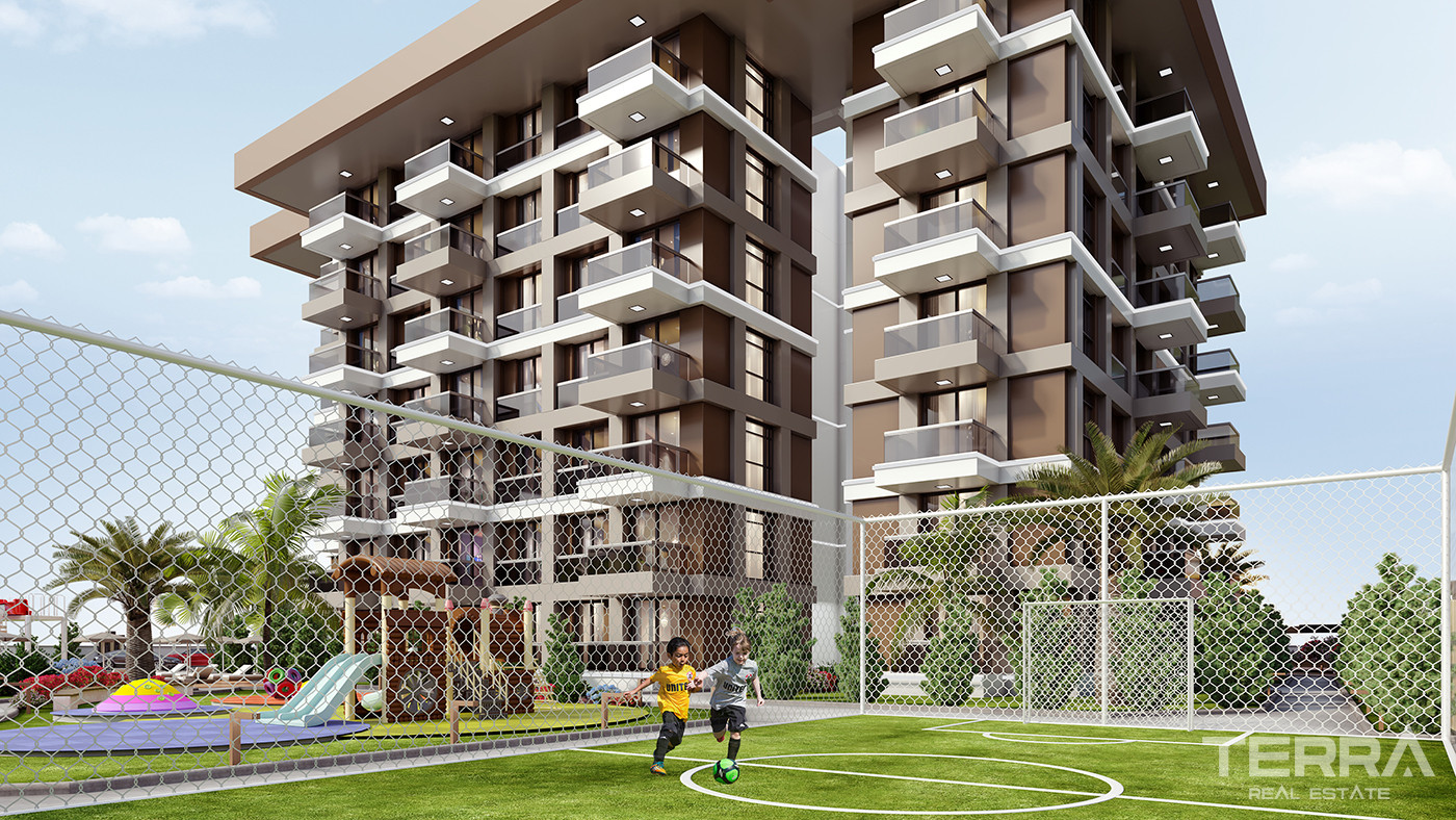 Apartments in a Luxurious Complex in a Prime Location of Gazipaşa - 81328