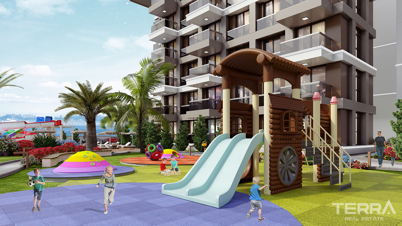 Apartments in a Luxurious Complex in a Prime Location of Gazipaşa - 81329