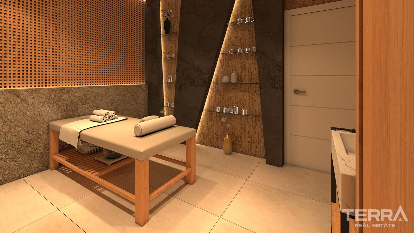Apartments in a Luxurious Complex in a Prime Location of Gazipaşa - 81345