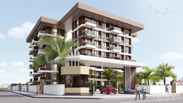 Apartments in a Luxurious Complex in a Prime Location of Gazipaşa