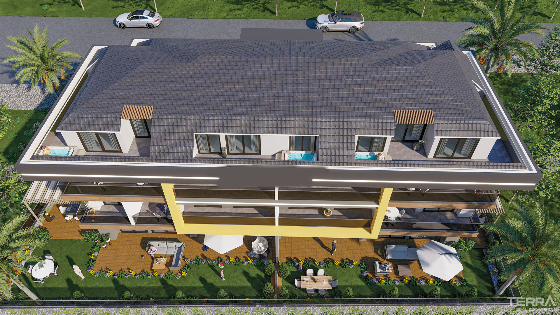 Luxury Flats for Sale in Gazipaşa Only 500 M to State Hospital - 81351
