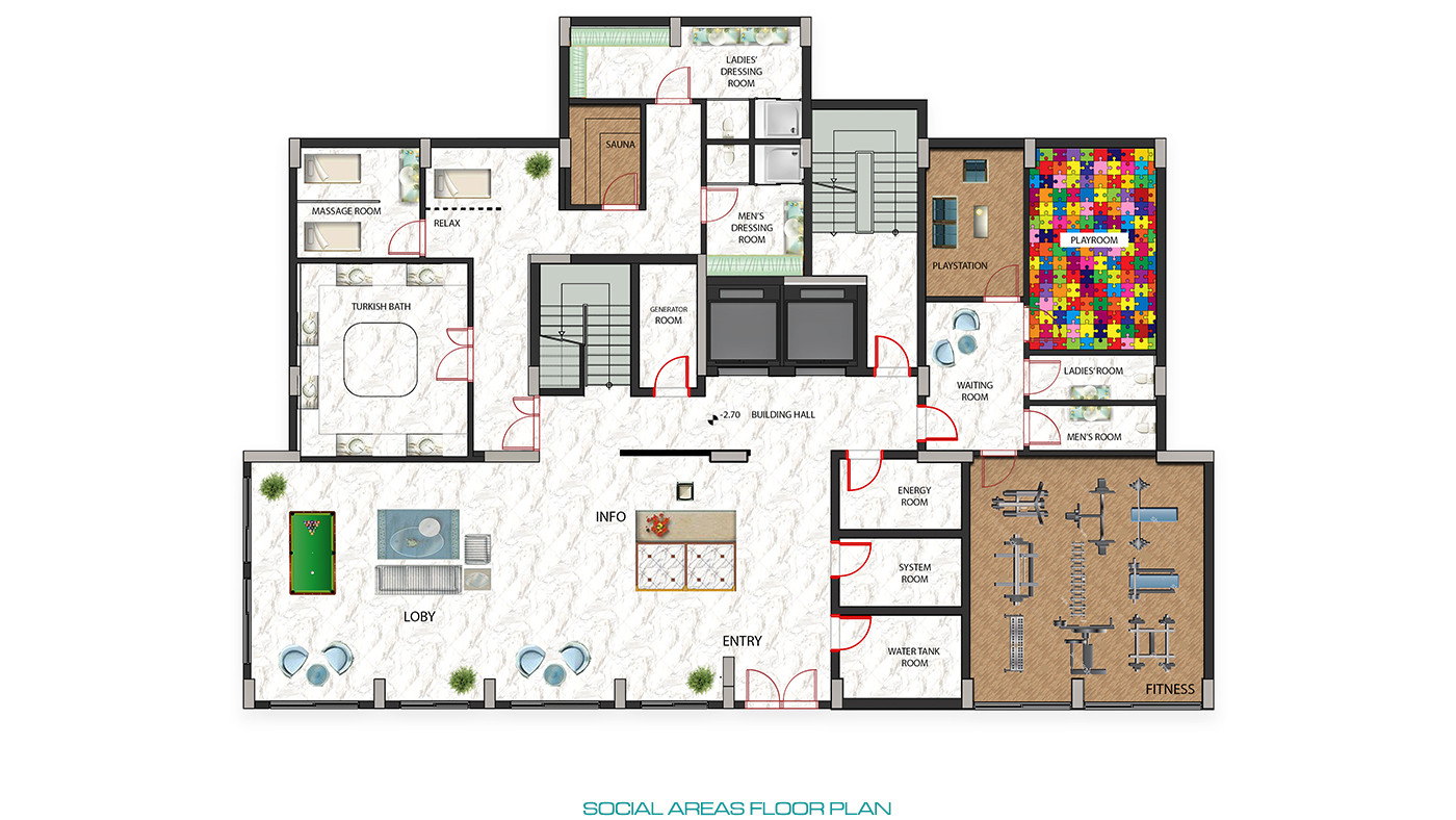 Centrally Located Flats for sale in Gazipaşa - 81386
