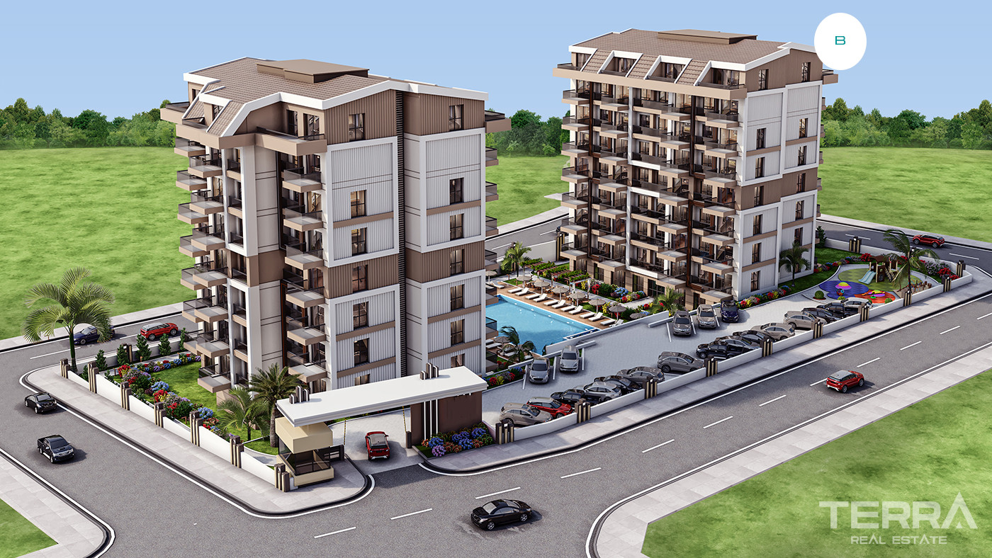 Centrally Located Flats for sale in Gazipaşa - 81418