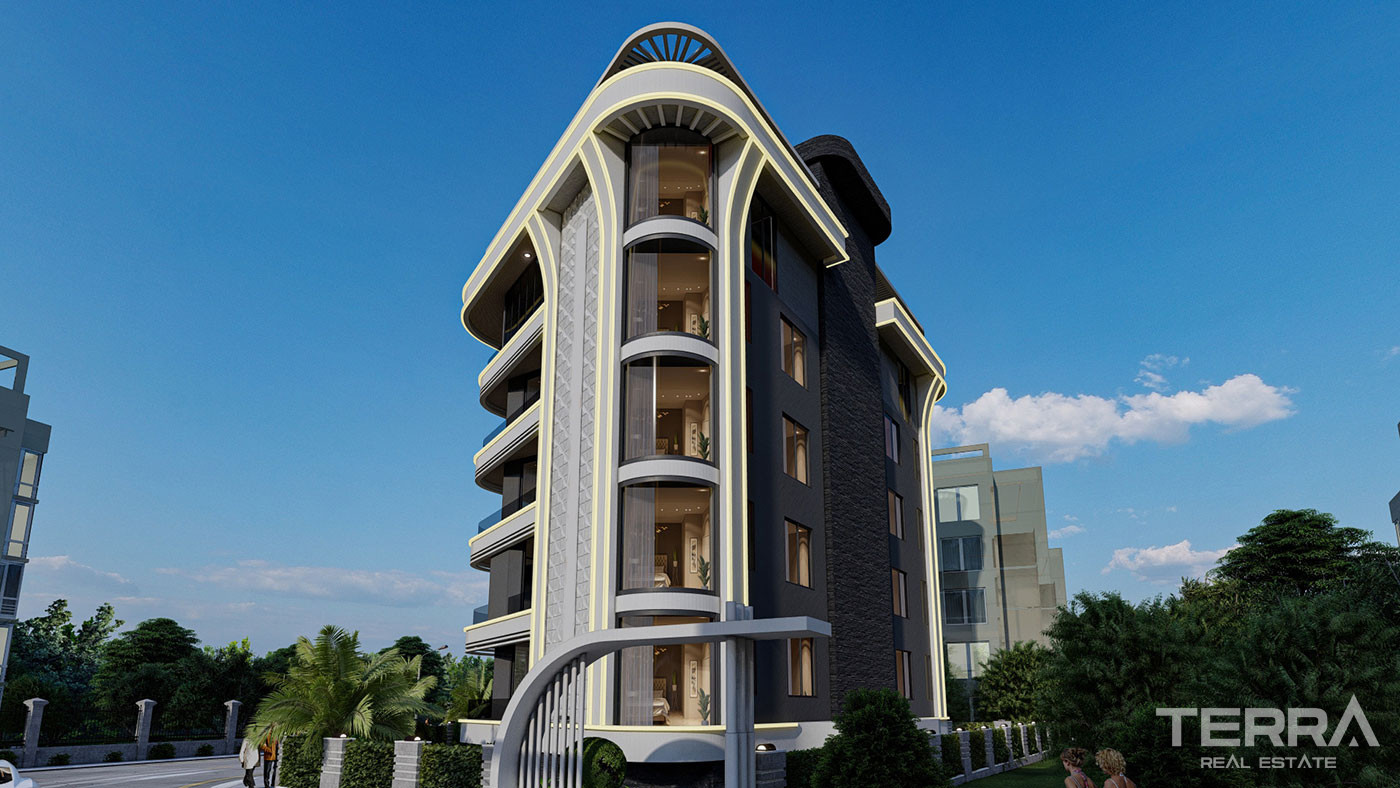 Central Luxury Apartments Close to Cleopatra Beach in Alanya - 81393