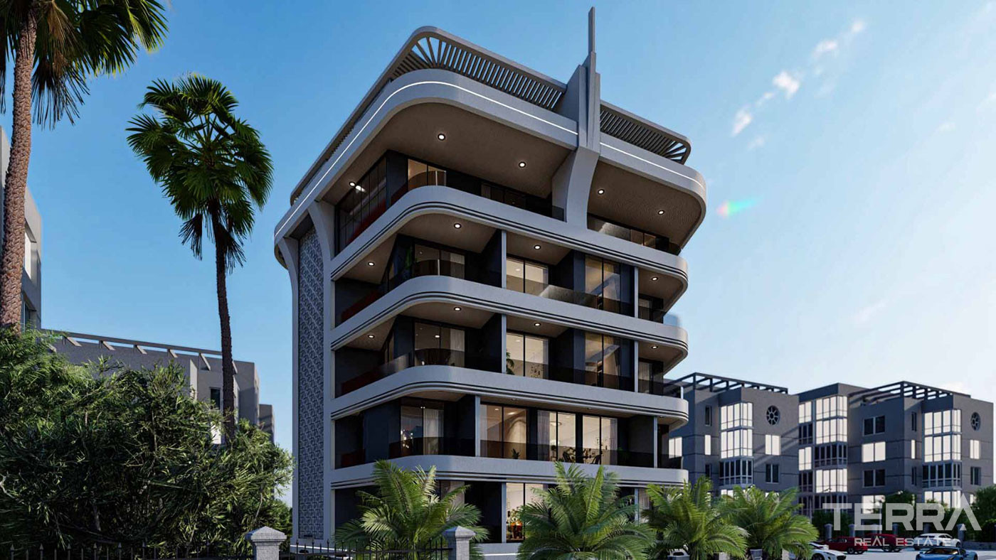 Central Luxury Apartments Close to Cleopatra Beach in Alanya - 81402