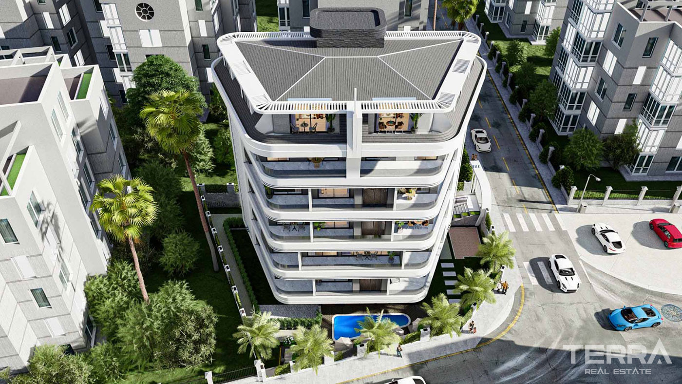 Central Luxury Apartments Close to Cleopatra Beach in Alanya - 81406