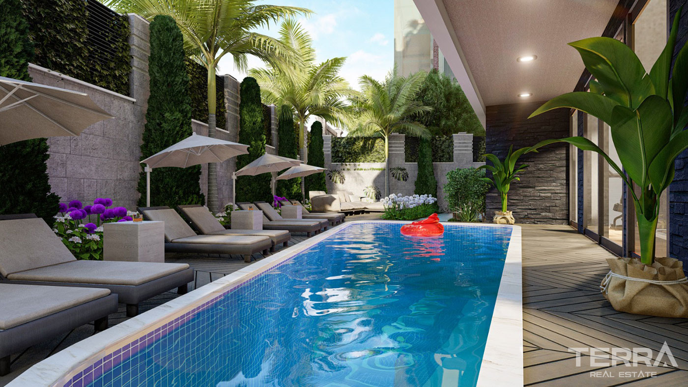 Central Luxury Apartments Close to Cleopatra Beach in Alanya - 81409