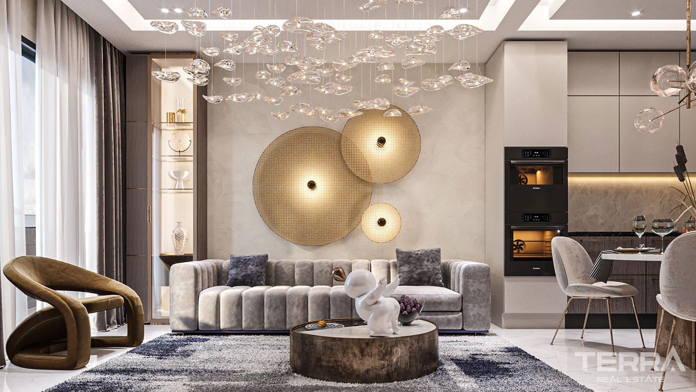 Central Luxury Apartments Close to Cleopatra Beach in Alanya - 81411