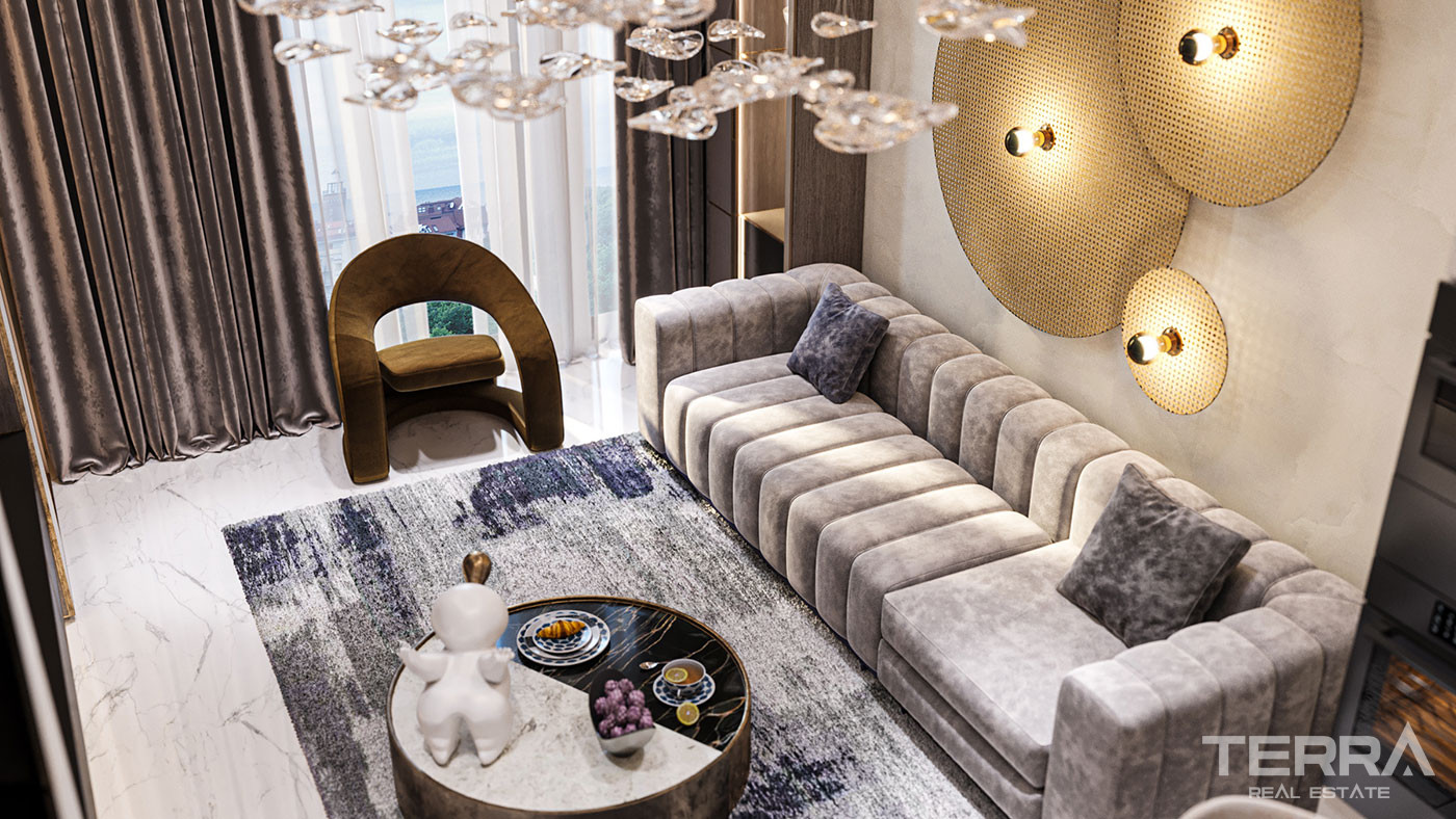 Central Luxury Apartments Close to Cleopatra Beach in Alanya - 81412