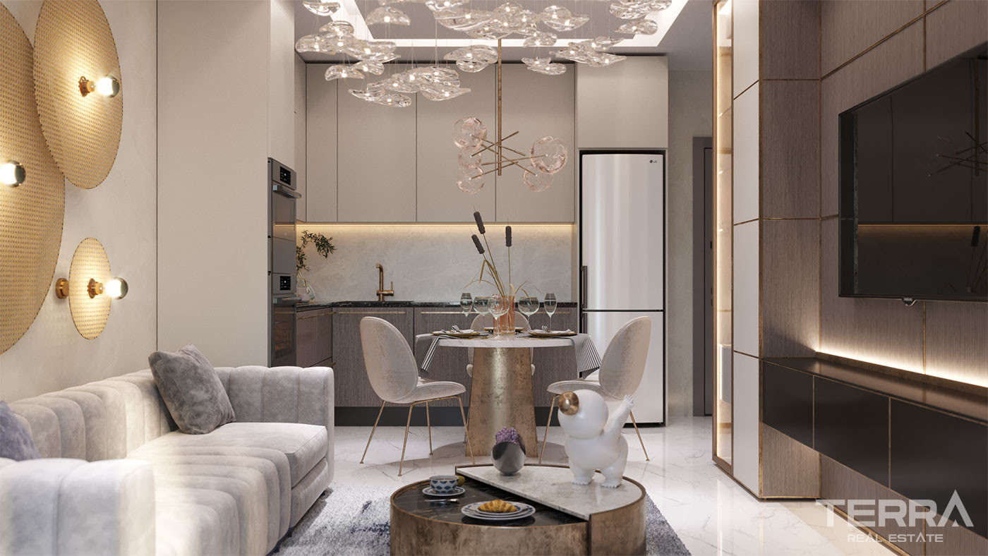Central Luxury Apartments Close to Cleopatra Beach in Alanya - 81417