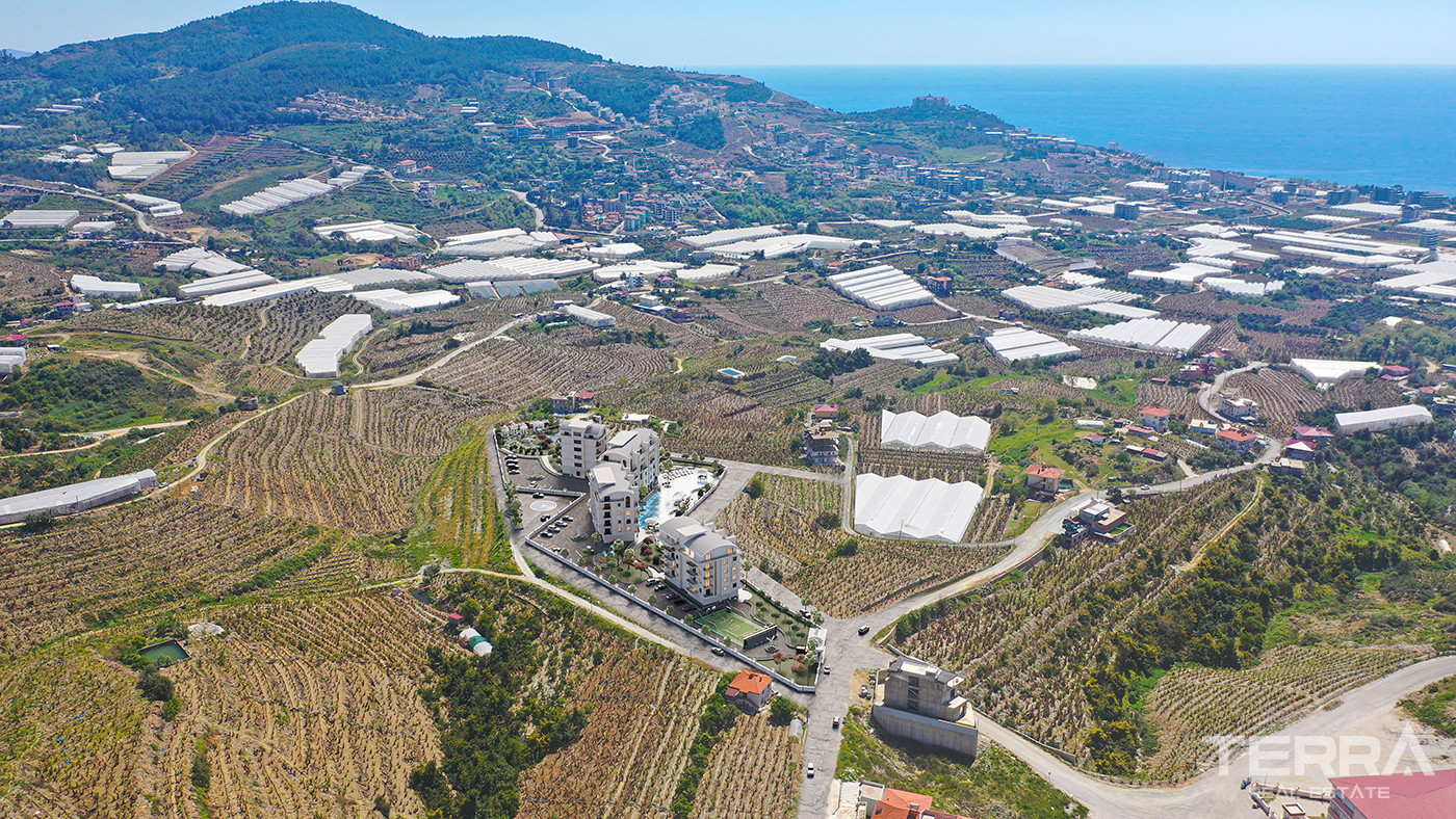 Luxury and Modernity Combined in New Apartments in Kargıcak, Alanya - 81425