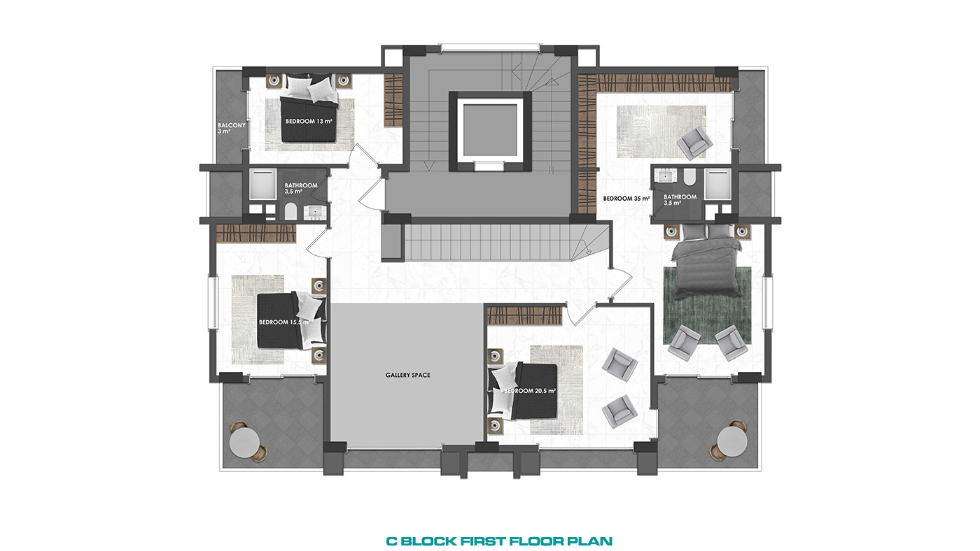 Luxury and Modernity Combined in New Apartments in Kargıcak, Alanya - 81441