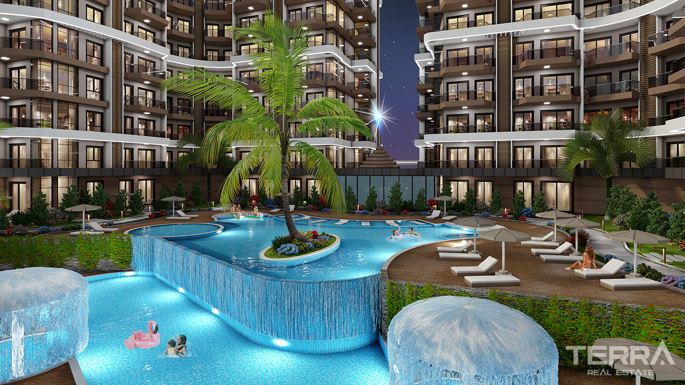 5 Star Hotel Amenities from Comfy Apartments in Alanya, Payallar - 81599
