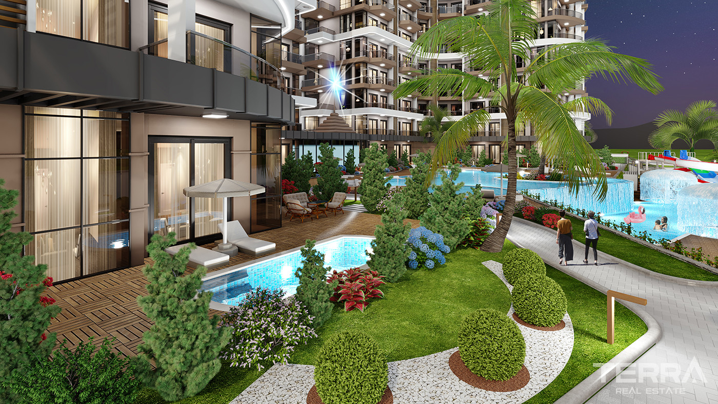 5 Star Hotel Amenities from Comfy Apartments in Alanya, Payallar - 81601